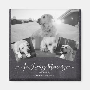 Imán Regalo conmemorativo de perro de la foto - Collage