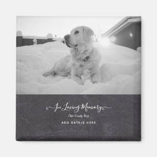 Imán Regalo conmemorativo de perro de la foto - Collage