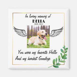 Imán Regalo conmemorativo Mascota personalizado Pérdida