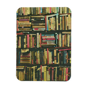 Imán regalo de amante de biblioteca de Guay