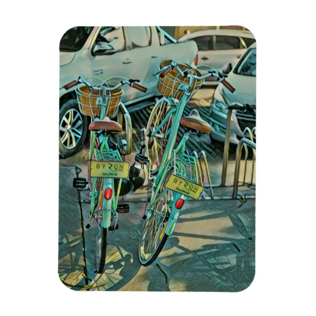 Imán Regalo De Amante En Bicicleta Para Ciclistas (Vertical)