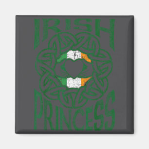 Imán Regalo de anillo Claddagh de nudo celta de princes