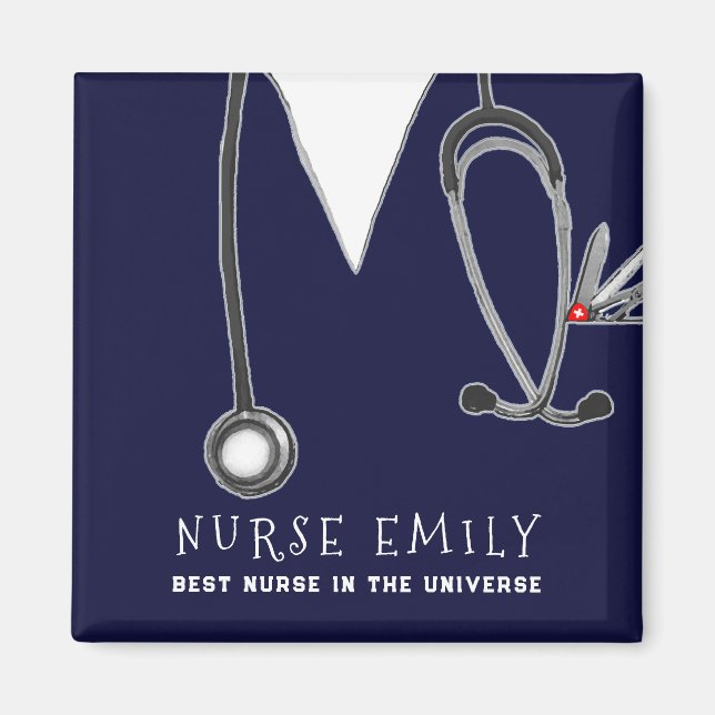 Imán Regalo de Apreciación de Enfermeras (Frente)