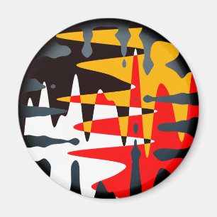 Imán Regalo de arte nativo espiritual de los imanes de 