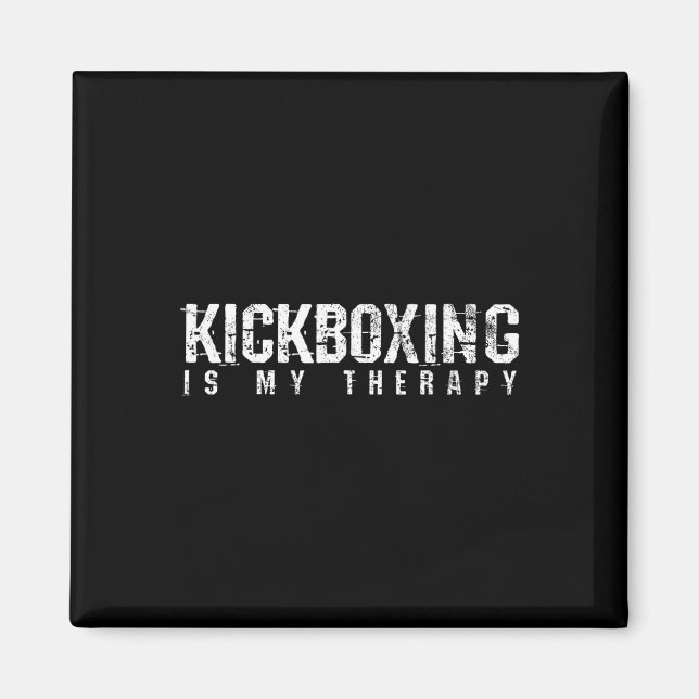 Imán Regalo de Artes de Material de Boxeo de Kickboxing (Frente)