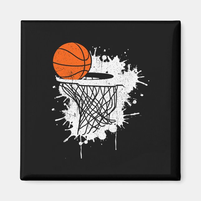 Imán Regalo De Baloncesto Para Entrenadores Jóvenes Chi (Frente)