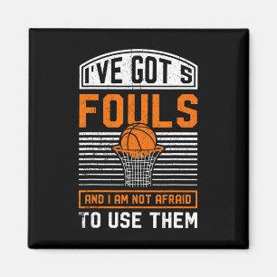 Imán Regalo De Baloncesto Para Entrenadores Jóvenes Jug