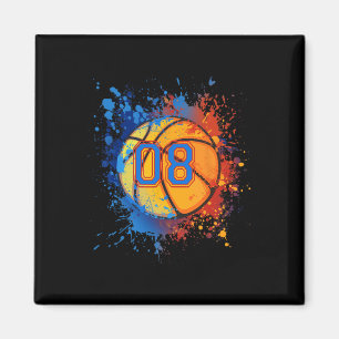 Imán Regalo de baloncesto por cumpleaños para niños de