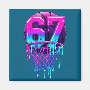 Imán Regalo de Baloncesto Seven Six Drip 67