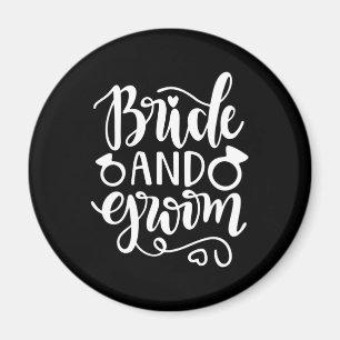 Imán Regalo de Boda Novia y Novio