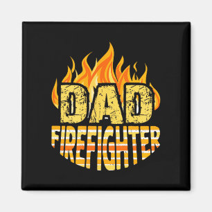 Imán Regalo de bombero padre Orgulloso bombero Quo