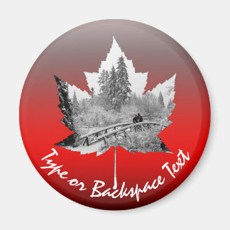 Imán Regalo de Canada Souvenir Fridge Magnet Personaliz