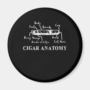 Imán Regalo de Cigarros Humidor Humidor Fumador de Anat