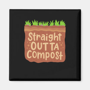 Imán Regalo de compost de jardín