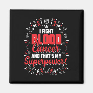 Imán Regalo de concienciación sobre el cáncer de sangre