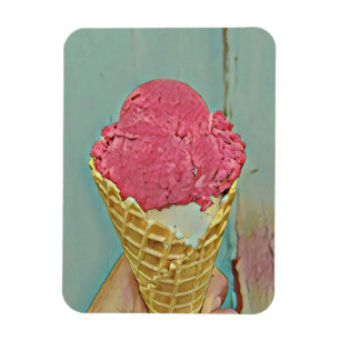 Imán Regalo de cumpleaños de helados