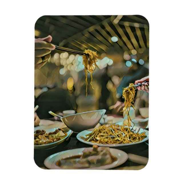 Imán Regalo de cumpleaños de Ramen (Vertical)