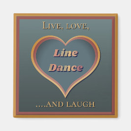 Imán Regalo de decoración de la danza de la línea