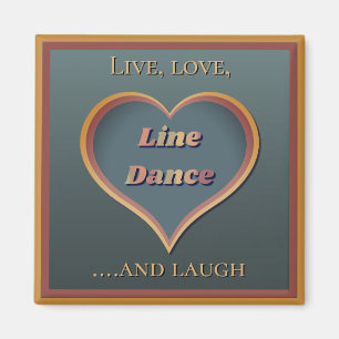 Imán Regalo de decoración de la danza de la línea