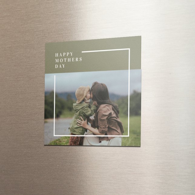 Imán Regalo de Día de la Madre fotográfico personalizad (Subido por el creador)