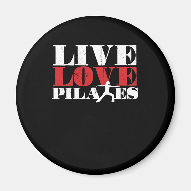 Imán Regalo de ejercicios musculares de relajación de l (Frente)