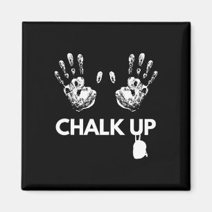 Imán Regalo de escalada en roca Chalk Up, regalo de esc