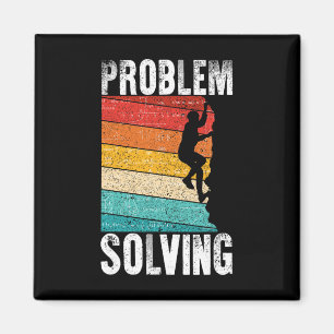 Imán Regalo de escalador de resolución de problemas - E