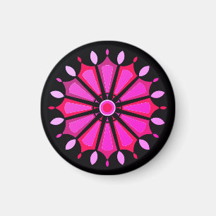 Imán Regalo de flor rosa