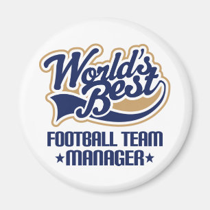 Imán Regalo de Football Team Manager