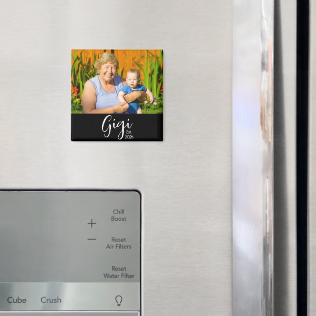 Imán Regalo de Foto Establecida de Gigi (In situ (nevera))