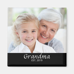 Imán Regalo de Foto Establecido para Abuela