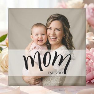 Imán Regalo de Foto Establecido para Mamá por Primera V