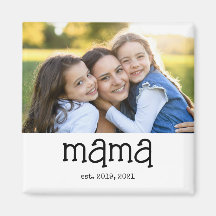 Regalo de foto establecido por mamá