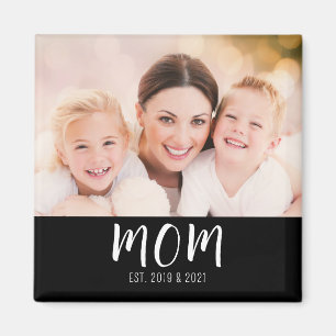 Imán Regalo de Foto Establecido por Mamá