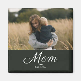 Imán Regalo de Foto Establecido por Mamá