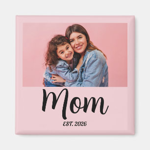 Imán Regalo de Foto Establecido por Mamá