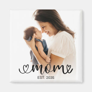 Imán Regalo de Foto Establecido por Mamá