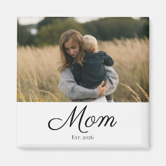 Imán Regalo de Foto Establecido por Mamá
