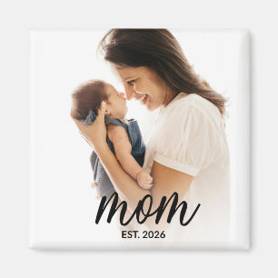 Imán Regalo de Foto Establecido por Mamá