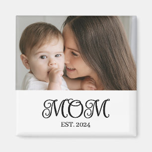 Imán Regalo de Foto Establecido por Mamá