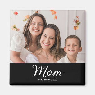 Imán Regalo de Foto Establecido por Mamá