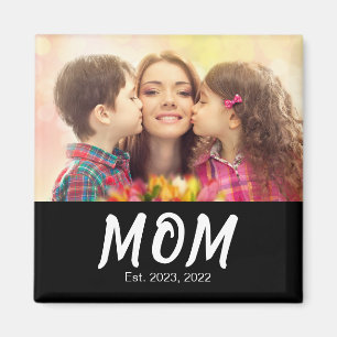Imán Regalo de Foto Establecido por Mamá