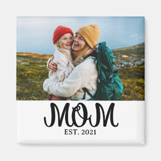 Imán Regalo de Foto Establecido por Mamá