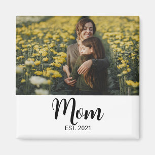 Imán Regalo de Foto Establecido por Mamá