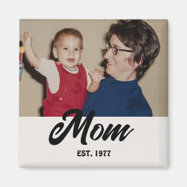 Imán Regalo de Foto Establecido por Mamá