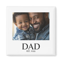 Regalo de foto establecido por papá