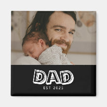 Regalo de foto establecido por papá