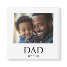 Regalo de foto establecido por papá