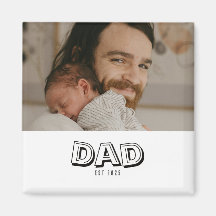 Regalo de foto establecido por papá