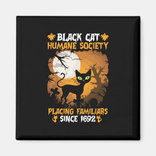 Imán Regalo de Halloween Familiares de la Sociedad Hu